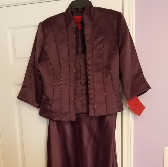 Formal Dress with Jacket - Picture 1 of 8